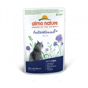 Almo Nature Cat Holistic Intestinal Fish konservi kaķiem Zivis 70g